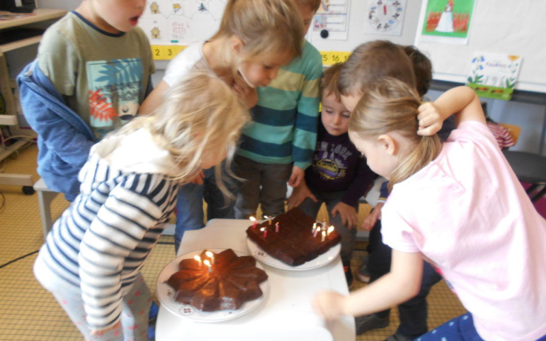 Les anniversaires en maternelle