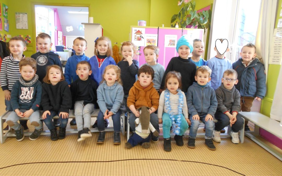 Journée bleue en maternelle