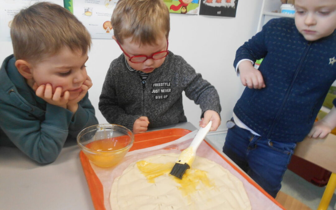 Réalisation de galettes pour les anniversaires