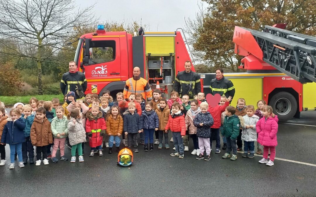 visite de la caserne des pompiers