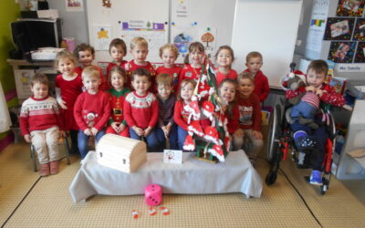 Journée rouge en maternelle