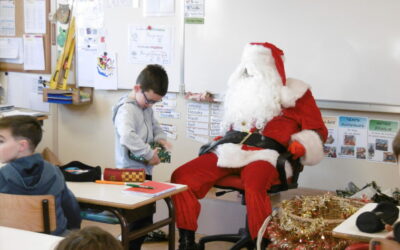 Visite du Père Noël en CE1-CM1